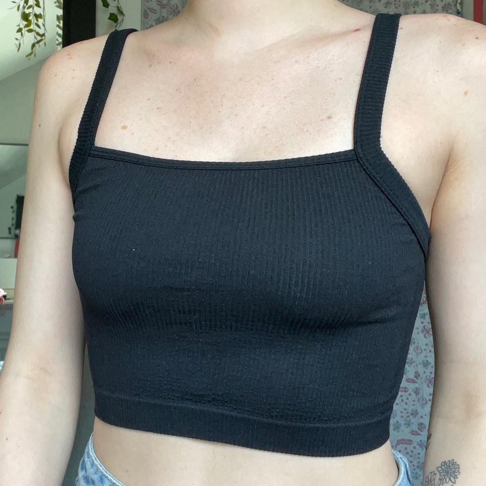 Colsie Spandex Crop Top/ Sports Bra
